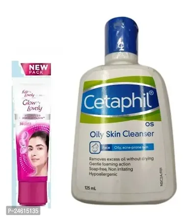 Cetaphil Oilly Skin Cleanser 125ml,Fair lovely 25g