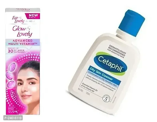 Oily Skin Cleanser 125ml Cetaphil,Fairlovely 25g-thumb0