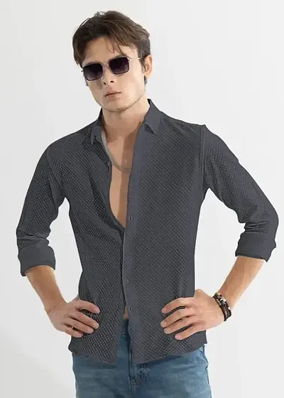 Stylish Blend Shirt For Men