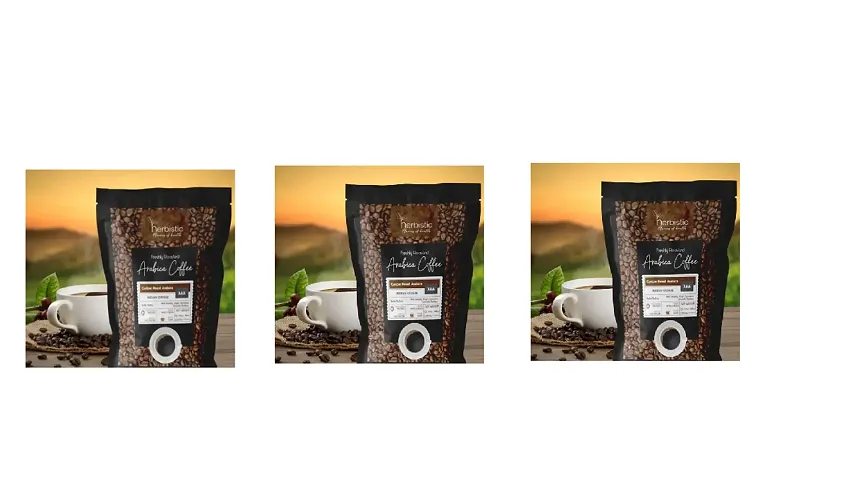 Herbistic Drip Coffee Bags with 100 percent Pure Arabica Coffee Powder Roast and Ground Coffee PACK 3