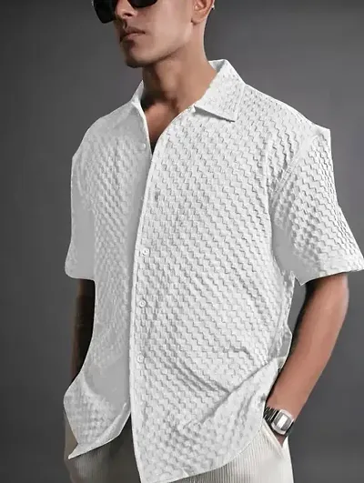 Stylish Blend Shirt For Men