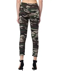 V2 FASHION Women's Skinny Fit Track Pants (Pack of 2) Size 26 to 30 (Coffe-Black Army)-thumb3