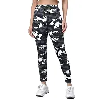V2 FASHION Women's Skinny Fit Track Pants (Pack of 2) Size 26 to 30 (Army-Black Army)-thumb4