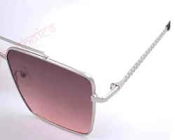 UV Protection Retro Square Sunglasses (Free Size) (For Men  Women)-thumb2
