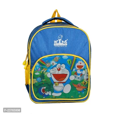 Kim Bag House Doraeman Blue School Bag for Boys/Kids (Class- Play,Ukg,Nursery,1st)-thumb0