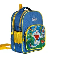 Kim Bag House Doraeman Blue School Bag for Boys/Kids (Class- Play,Ukg,Nursery,1st)-thumb1