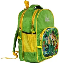 Smart School Bag College Bag Outdoor Bag Laptop Bag Travel Bag 20 L Backpack (Green)-thumb1