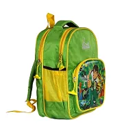 Kim Bag House Unisex School Bag|Kids School Backpack|School Bag for Girls, Boys (Green)-thumb1