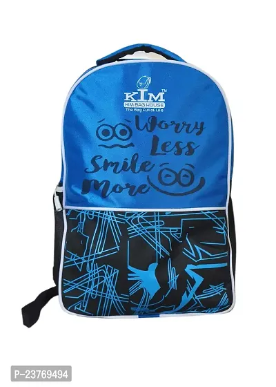 Kim Bag House Smart School Bag (Blue  Black)