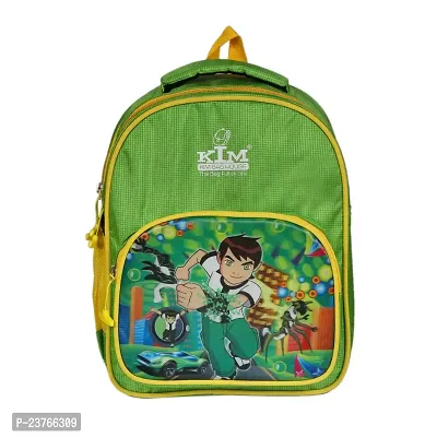 Kim Bag House Unisex School Bag|Kids School Backpack|School Bag for Girls, Boys (Green)-thumb0