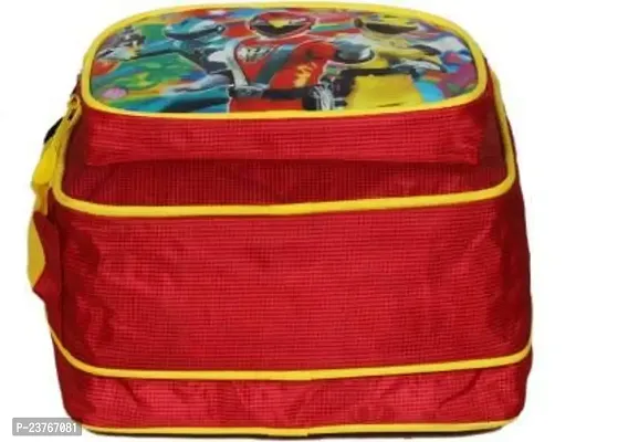 Kim Bag House Polyester 14 Inch Red Backpack for Kids-thumb5