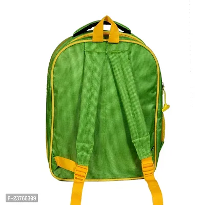 Kim Bag House Unisex School Bag|Kids School Backpack|School Bag for Girls, Boys (Green)-thumb4