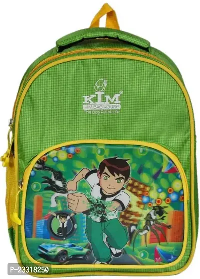 Smart School Bag College Bag Outdoor Bag Laptop Bag Travel Bag 20 L Backpack (Green)-thumb0