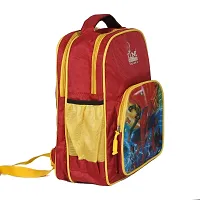 Kim Bag House Unisex School Bag|Kids School Backpack|School Bag for Girls, Boys (Red)-thumb1