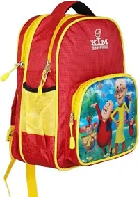 Kim Bag House 14 Inch Red Casual Backpack School for Kids-thumb1