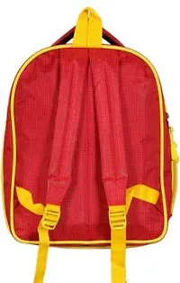 Kim Bag House Polyester 14 Inch Red Backpack for Kids-thumb2