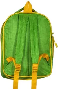 Kim Bag House Kids Bags for School Baby/Boys/Girls (Green, 14 Inch)-thumb2