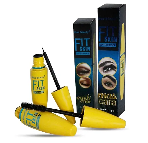 Fit Skin Eyeliner Mascara Combo for Eye Makeup