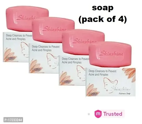 Skinshine Soap For Men And Women 75Gm X 4 Pcs-thumb0