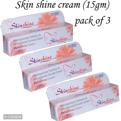 Skin Shine Perfect Beauty And Whitening Cream 15 Gm Each Pack Of 3-thumb0