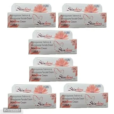 Skin Shine Perfect Beauty And Whitening Cream 15 Gm Each Pack Of 6