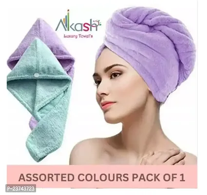 Polker Hair Towel Wrap Turban Microfiber