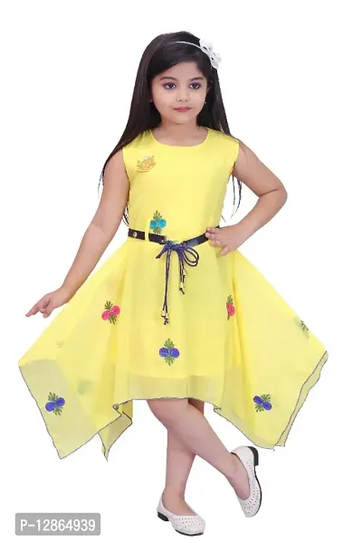 Classic Printed Dresses for Kids Girls