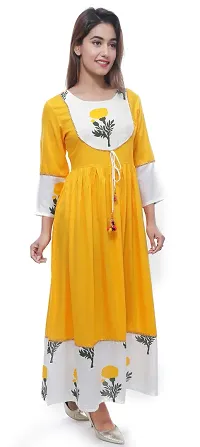 Must Have pure rayon Ethnic Gowns 