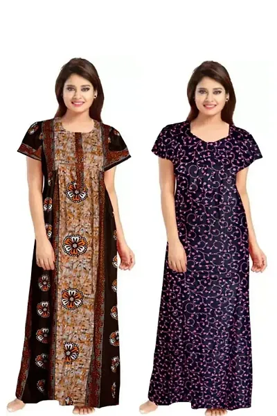 Fabulous Nighty For Women- Pack Of 2