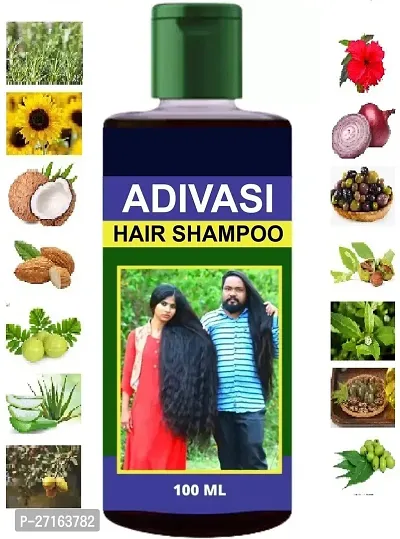 Adivasi Best Ayurvedic Herbal Shampoo- 100 Ml