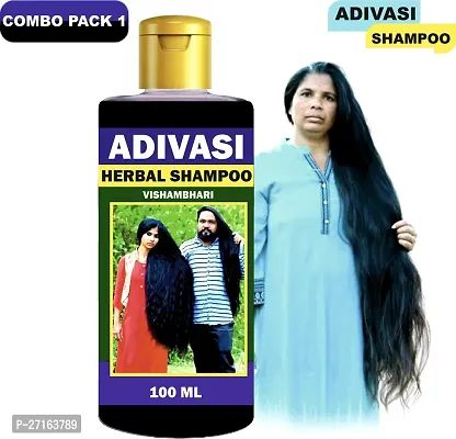 Adivasi Ayurvedic Herbal Growth Hair Shampoo- 100 ml