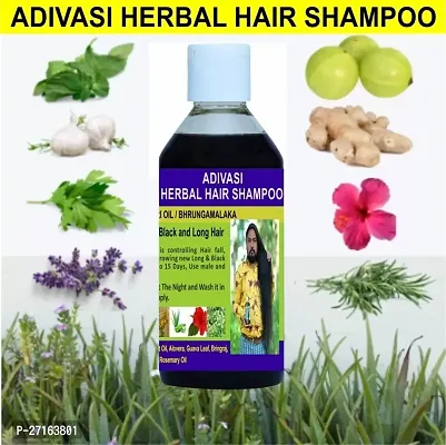 Adivasi Ayurvedic Herbal Growth Hair Shampoo- 250 ml