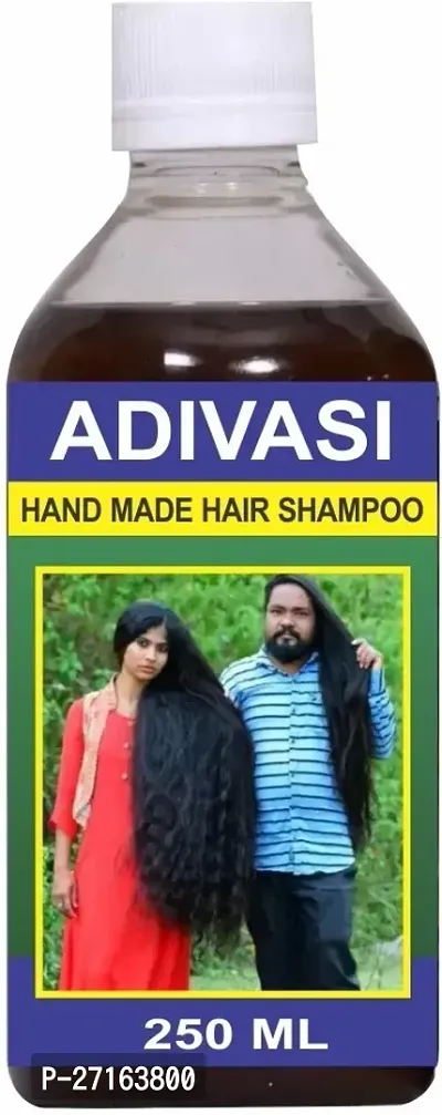 Adivasi Ayurvedic Herbal Growth Hair Shampoo- 250 ml-thumb0