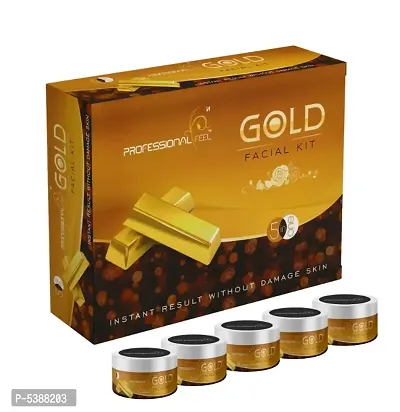 Professional Feel Gold Facial Kit 250G For Women Men All Type Skin Fairness Skin Care Skin Care Kits