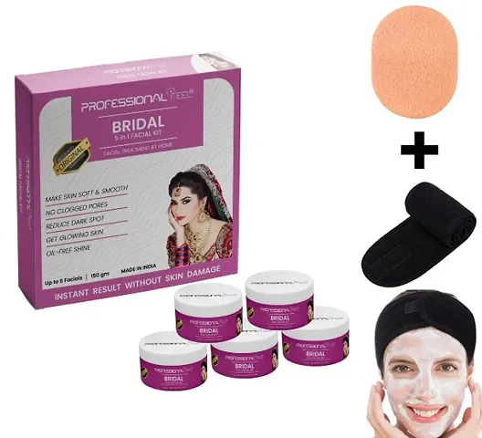 Natural Face Facial Kit For Men And Women With Sponge And Band