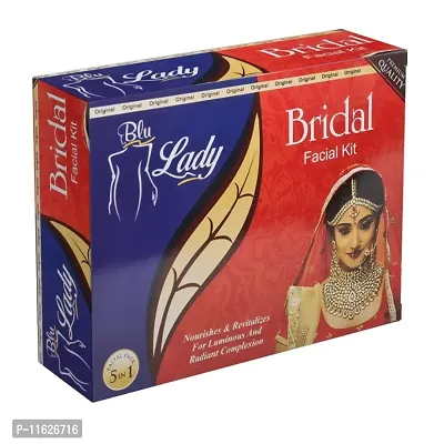 Blu Lady Bridal Beauty Parlour Facial Kit For Women  Men All Type Skin Solution (275g)