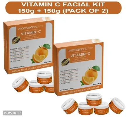 Professional Feel Vitamin c Facial Kit (150g+150g)(Pack Of 2)