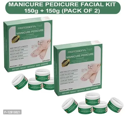 Professional Feel Manicure Pedicure Facial Kit (150g+150g)(Pack Of 2)