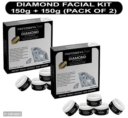 Professional Feel Diamond Facial Kit (150g+150g)(Pack Of 2)