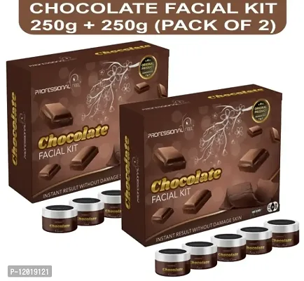 Professional Feel Chocolate Facial Kit (250g+250g)(Pack Of 2)