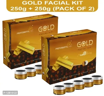 Professional Feel Gold Facial Kit (250g+250g)(Pack Of 2)