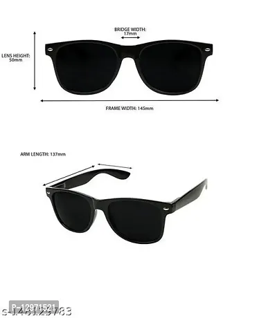Attractive men black sunglasses pack of 1-thumb2