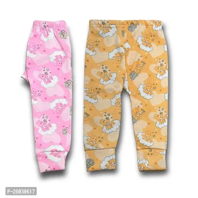 Printed Track Pants Pyjamas Kids Boy's and girls Woolen (Pack of 3) Multicolor-thumb2