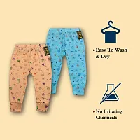 Comfy Cotton Printed Pyjama For Kids Pack of 3-thumb1