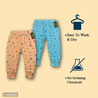 Comfy Cotton Printed Pyjama For Kids Pack of 3-thumb2