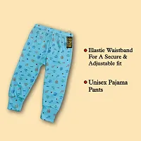 Comfy Cotton Printed Pyjama For Kids Pack of 3-thumb2