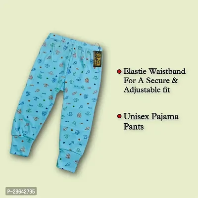 Comfy Cotton Printed Pyjama For Kids Pack of 3-thumb2