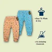 Comfy Cotton Printed Pyjama For Kids Pack of 3-thumb2