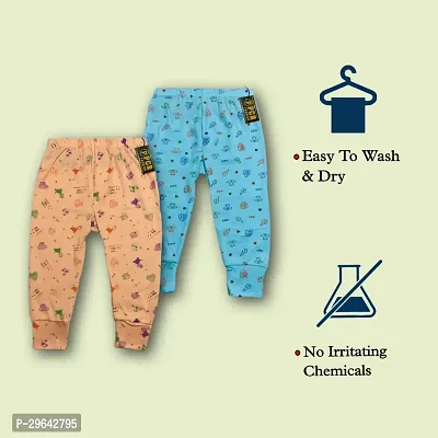 Comfy Cotton Printed Pyjama For Kids Pack of 3-thumb3