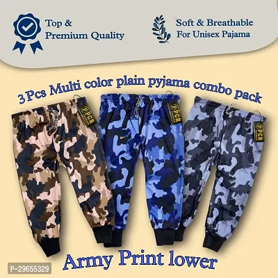 Stylish Polyester Printed Joggers For Kids Pack of 3-thumb0